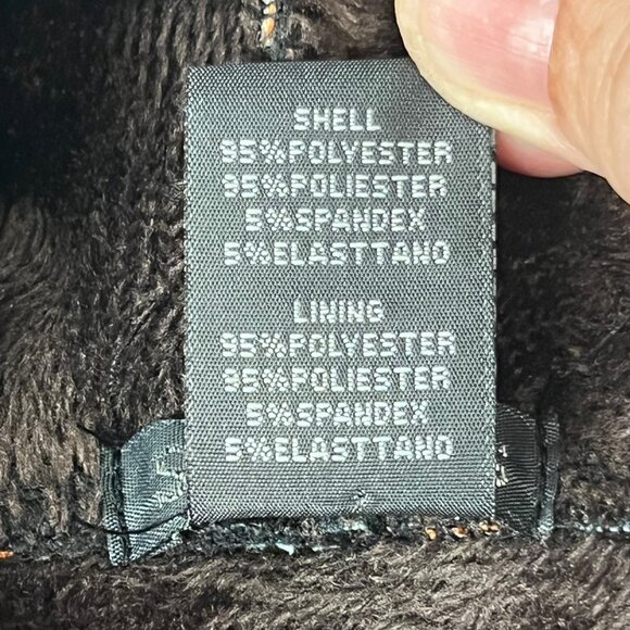 Soho Girls Hooded Full-Zip Fleece Jacket Small Colorful Snowflake Pattern Warm - Picture 9 of 13